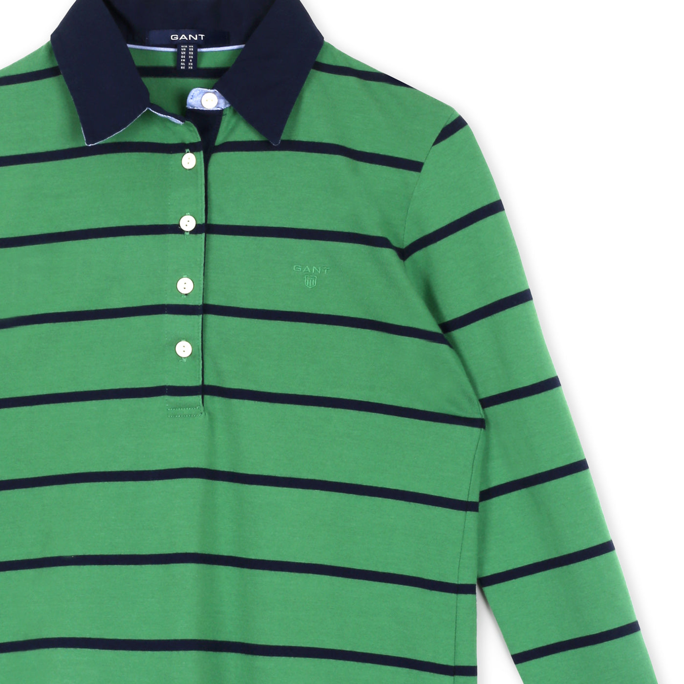 Gant Hosszú Ujjú Polo | Zöld mintás