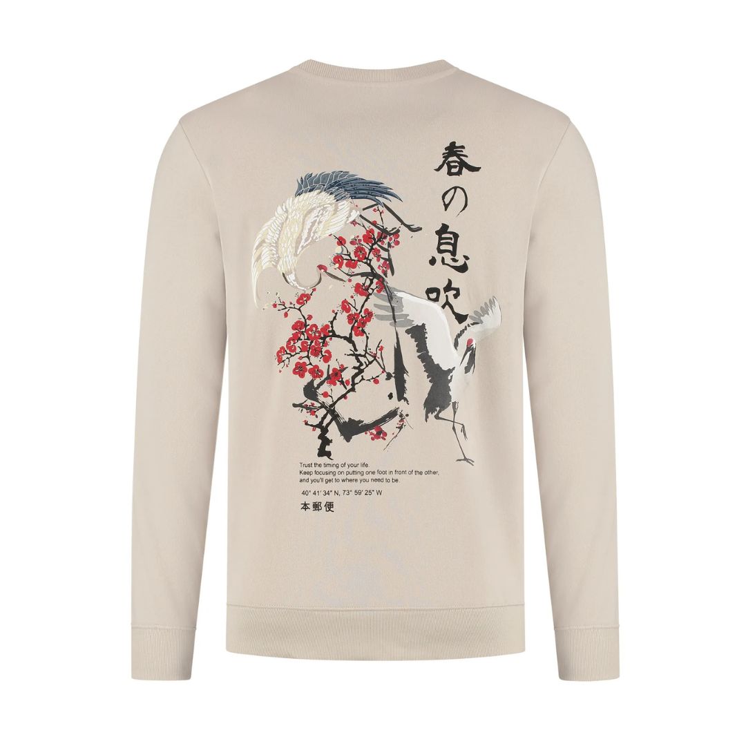 Jack&Jones Férfi Jorbradley Culture Pulóver I Bézs