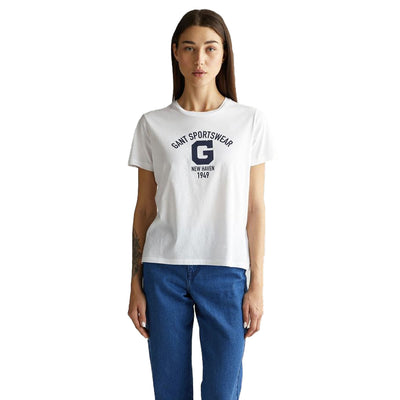 Gant női Reg Logo Polo | Fehér