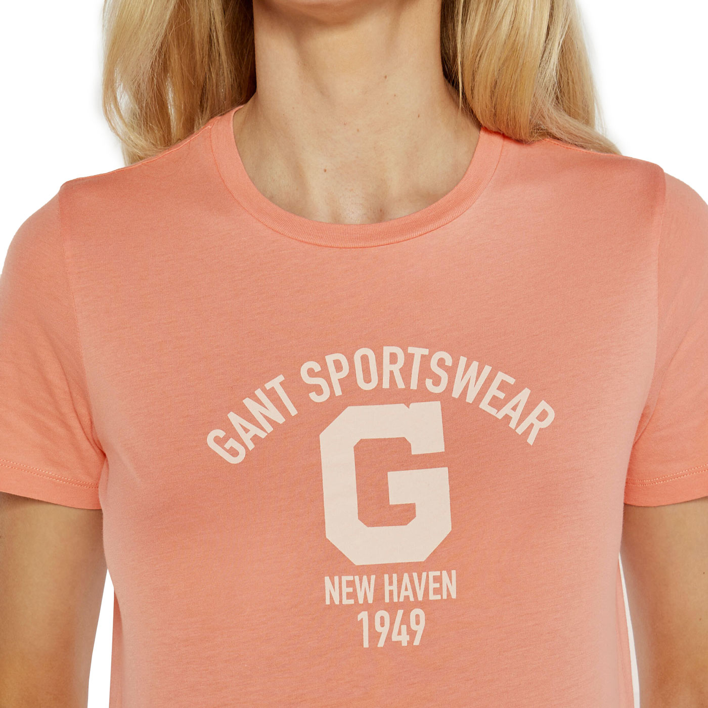 Gant női Reg Logo Polo | Rózsaszín
