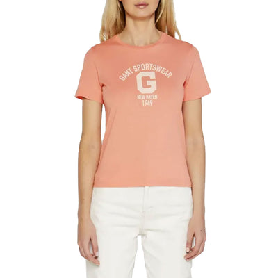 Gant női Reg Logo Polo | Rózsaszín