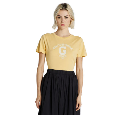 Gant női Reg Logo Polo | Sárga