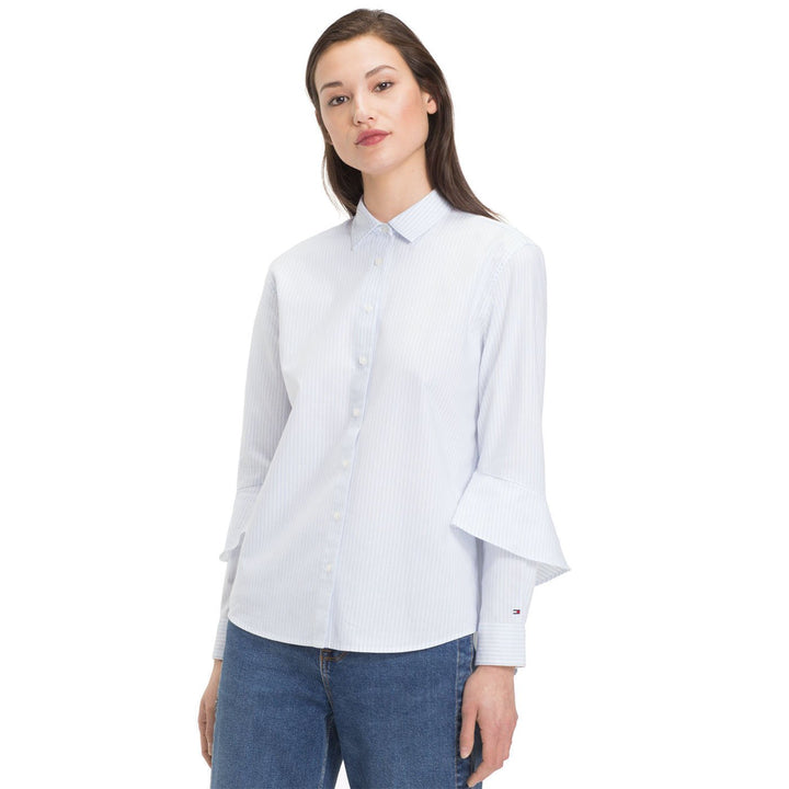 Tommy Hilfiger Pames Frill Blúz