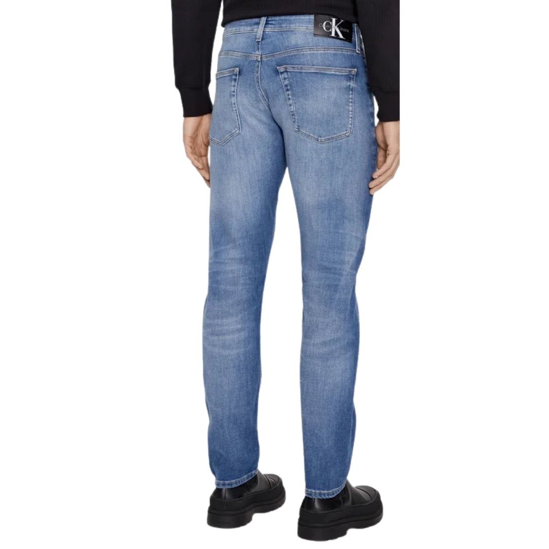 Calvin Klein Slim Farmer Nadrág | Kék