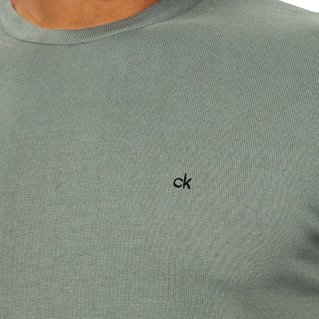Calvin Klein Férfi Pulóver | Zöld