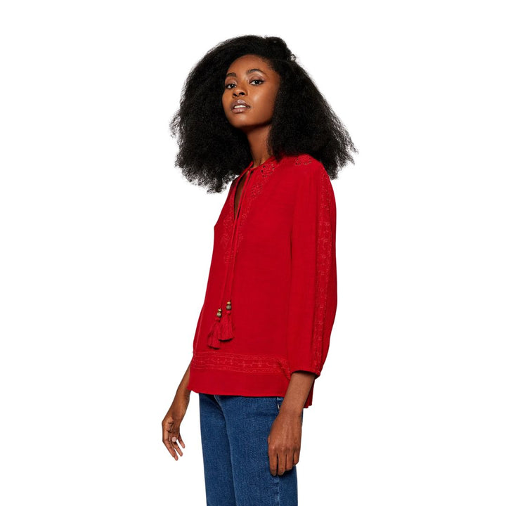 Desigual Anuska Blúz | Piros