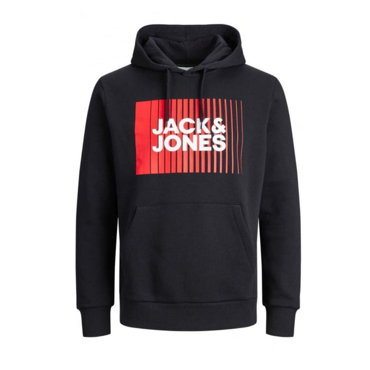Jack & Jones Férfi Kapucnis Pulóver I Fekete