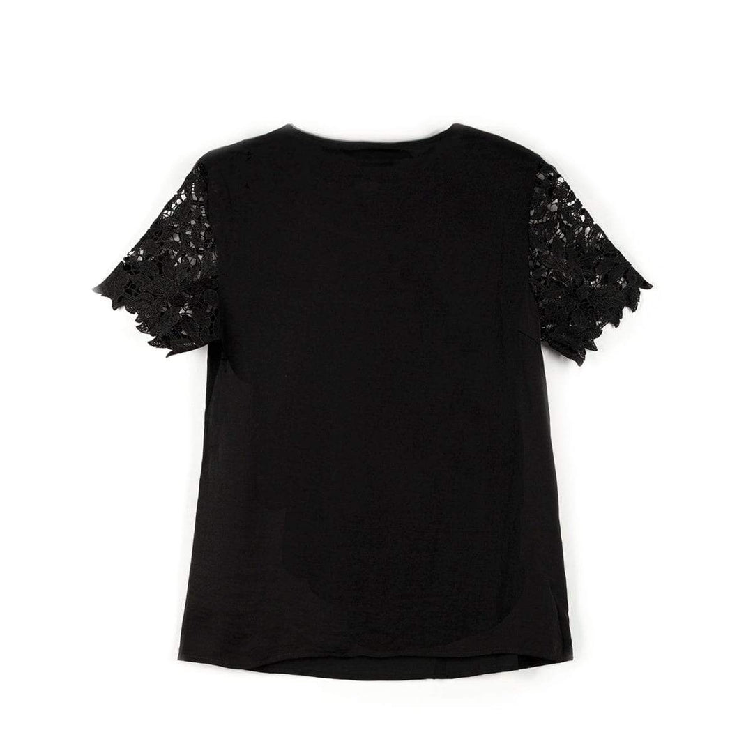 Vila Elegáns Blúz | Fekete