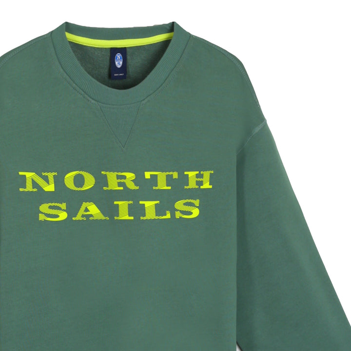 North Sails Férfi Pulóver I Zöld