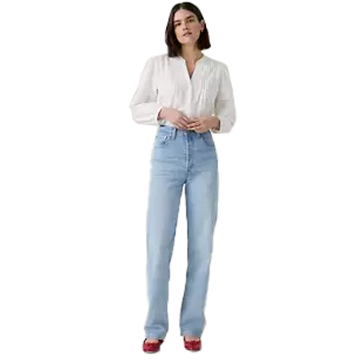 Levi's Női Ribcage Full Length Farmer Nadrág I Kék
