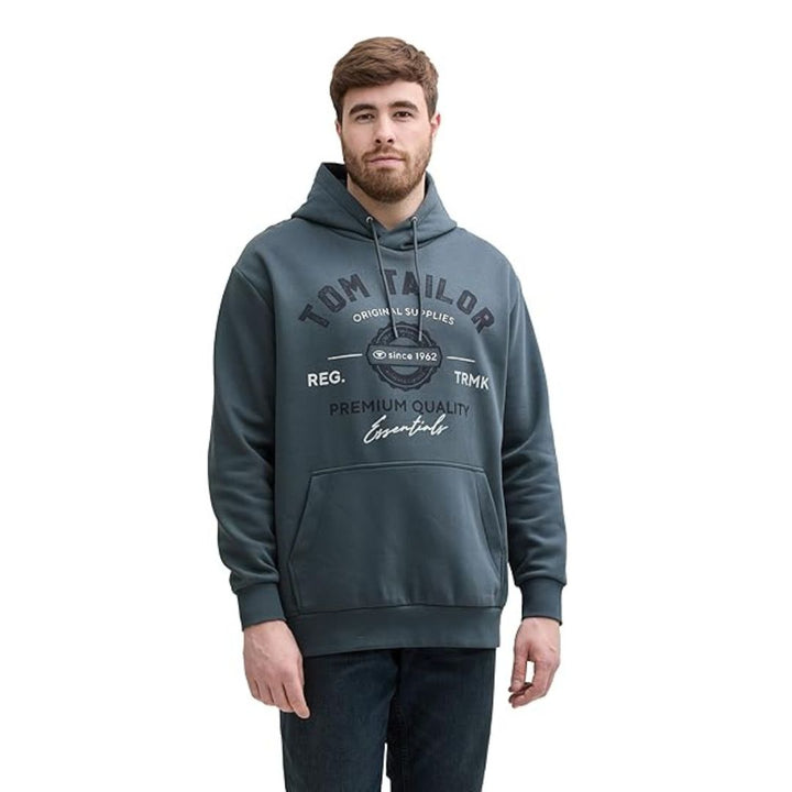 Tom Tailor férfi Pulóver | Sötétzöld