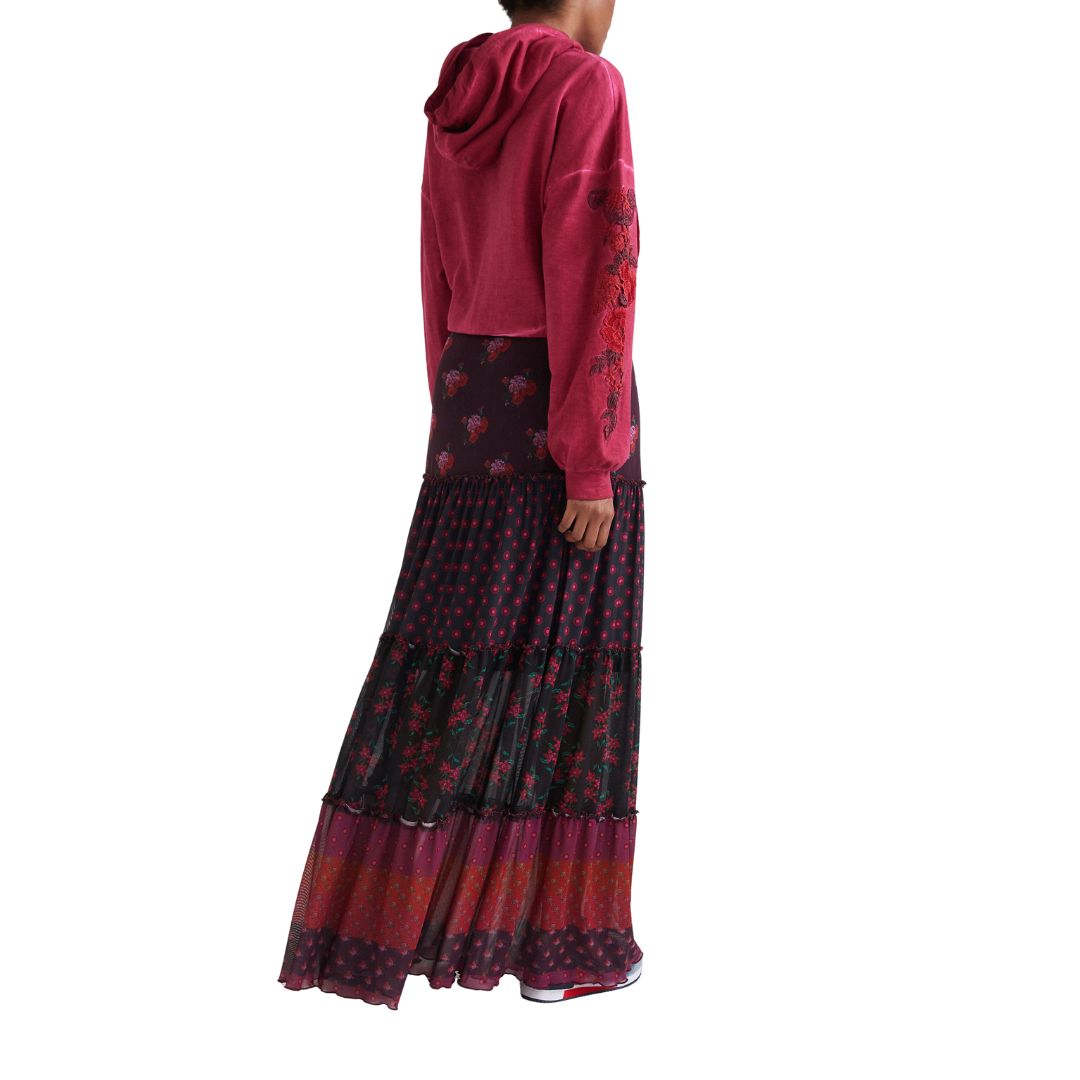 Desigual Fal Splasha Szoknya | Burdo Mintás