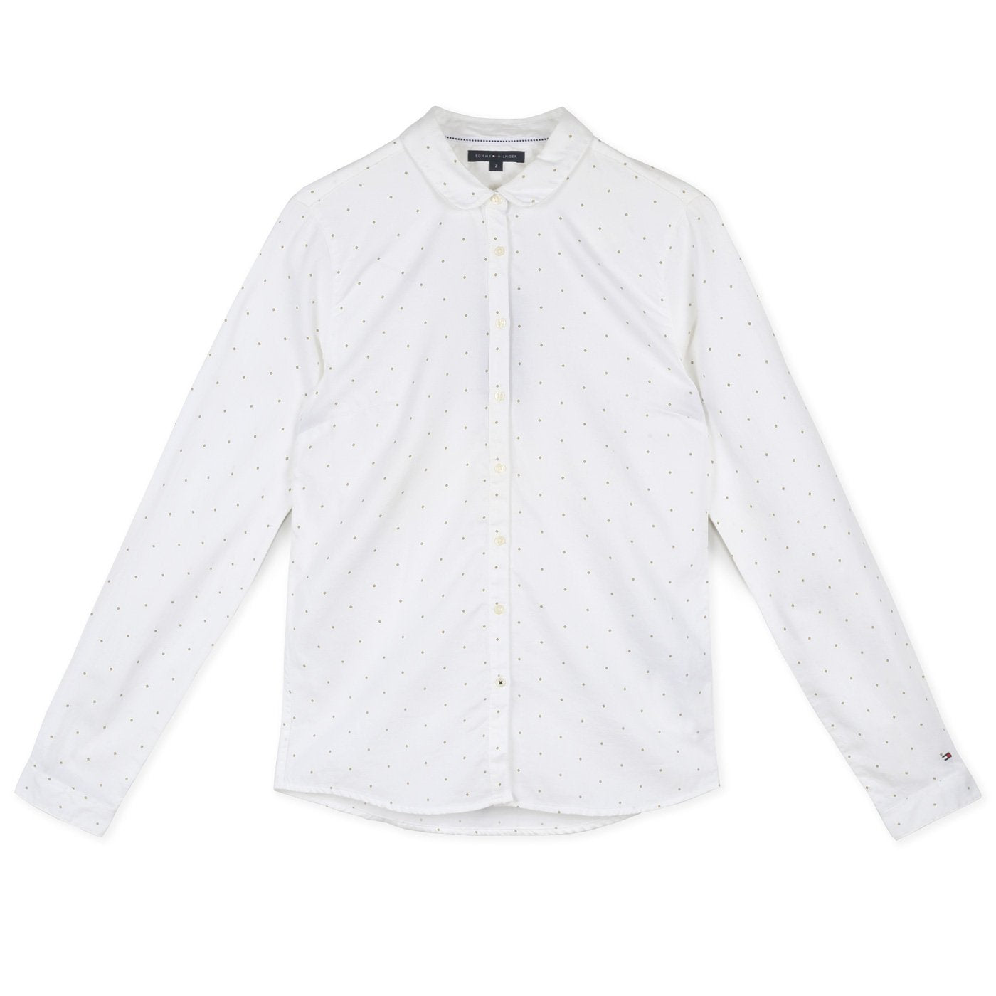 Tommy Hilfiger Blúz | Fehér Apró Mintás