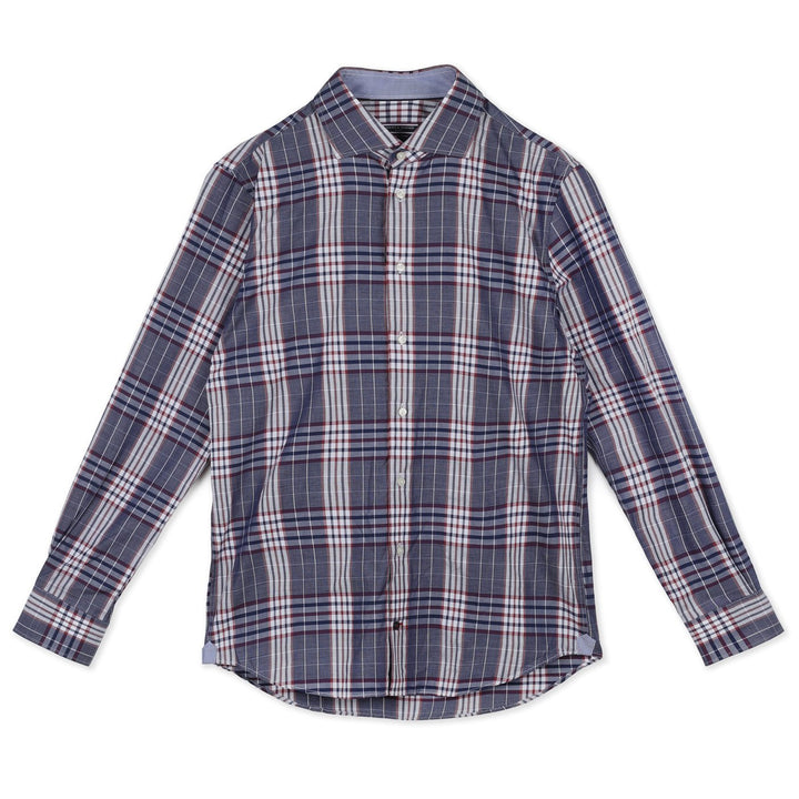 Tommy Hilfiger Férfi Ing | Kék-Bordó Kockás