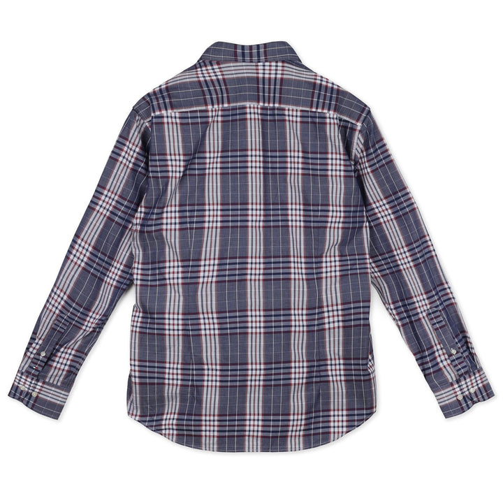Tommy Hilfiger Férfi Ing | Kék-Bordó Kockás