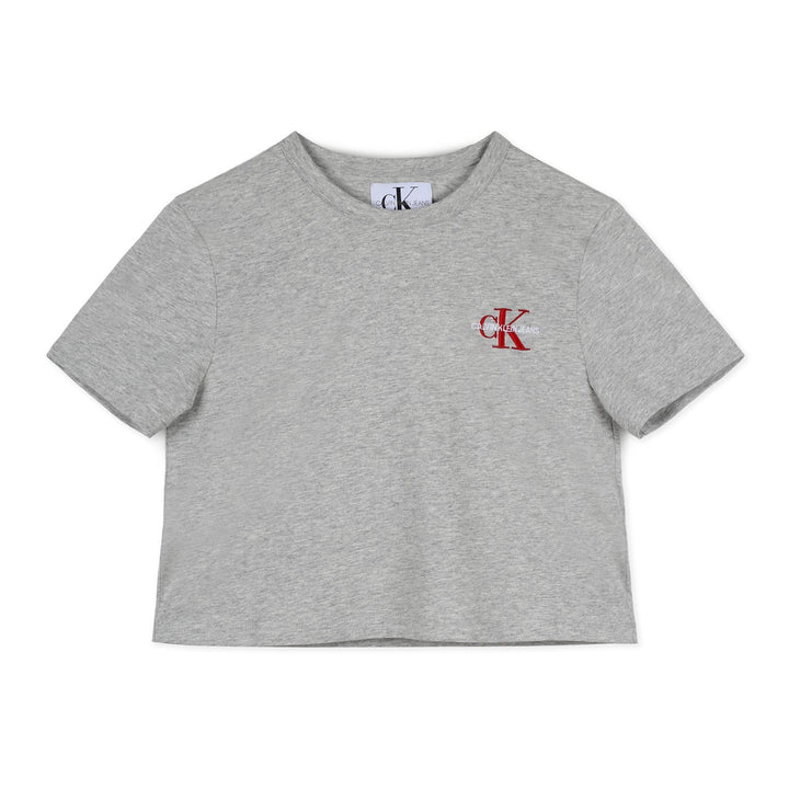 Calvin Klein Szürke Crop Póló