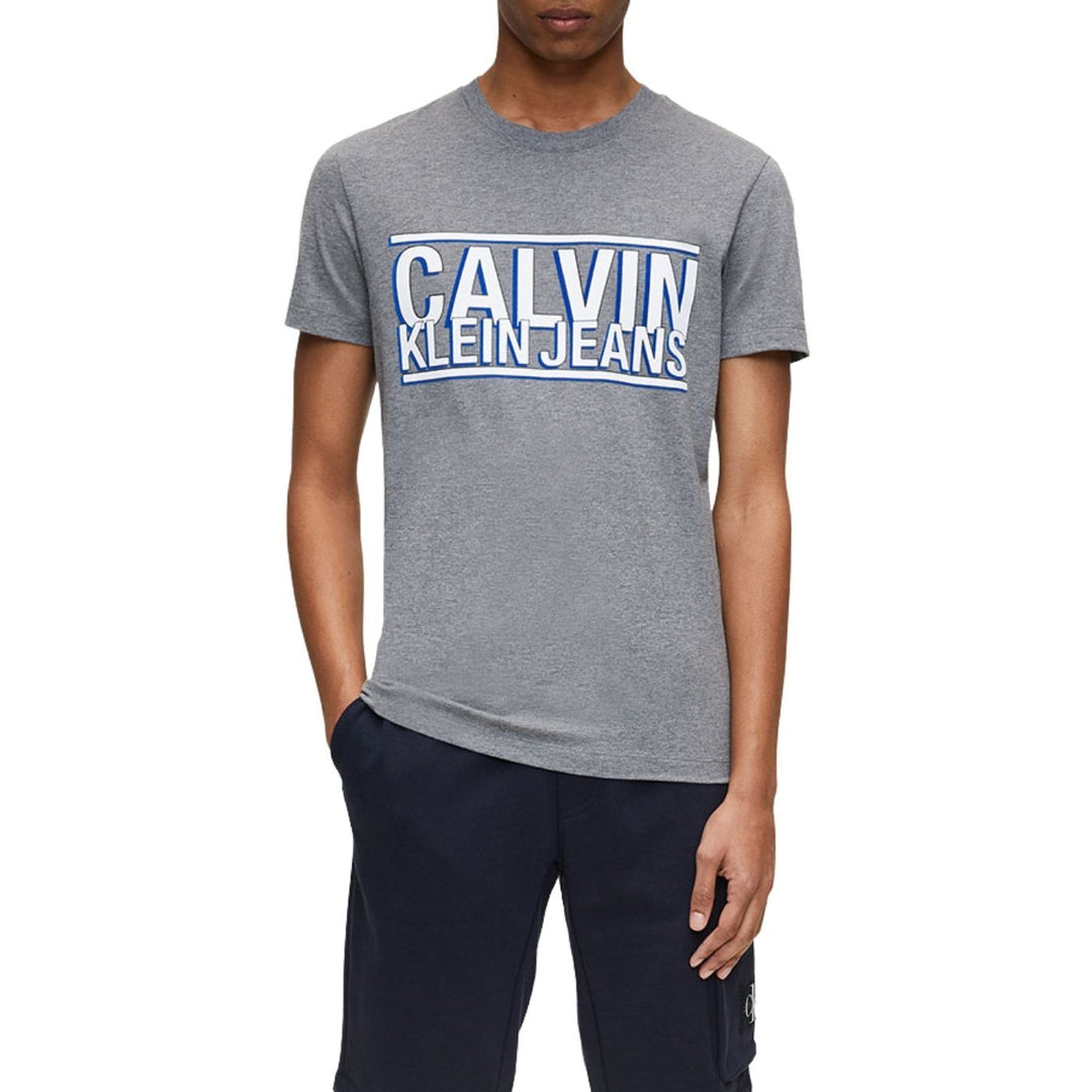 Calvin Klein Szürke Feliratos Póló