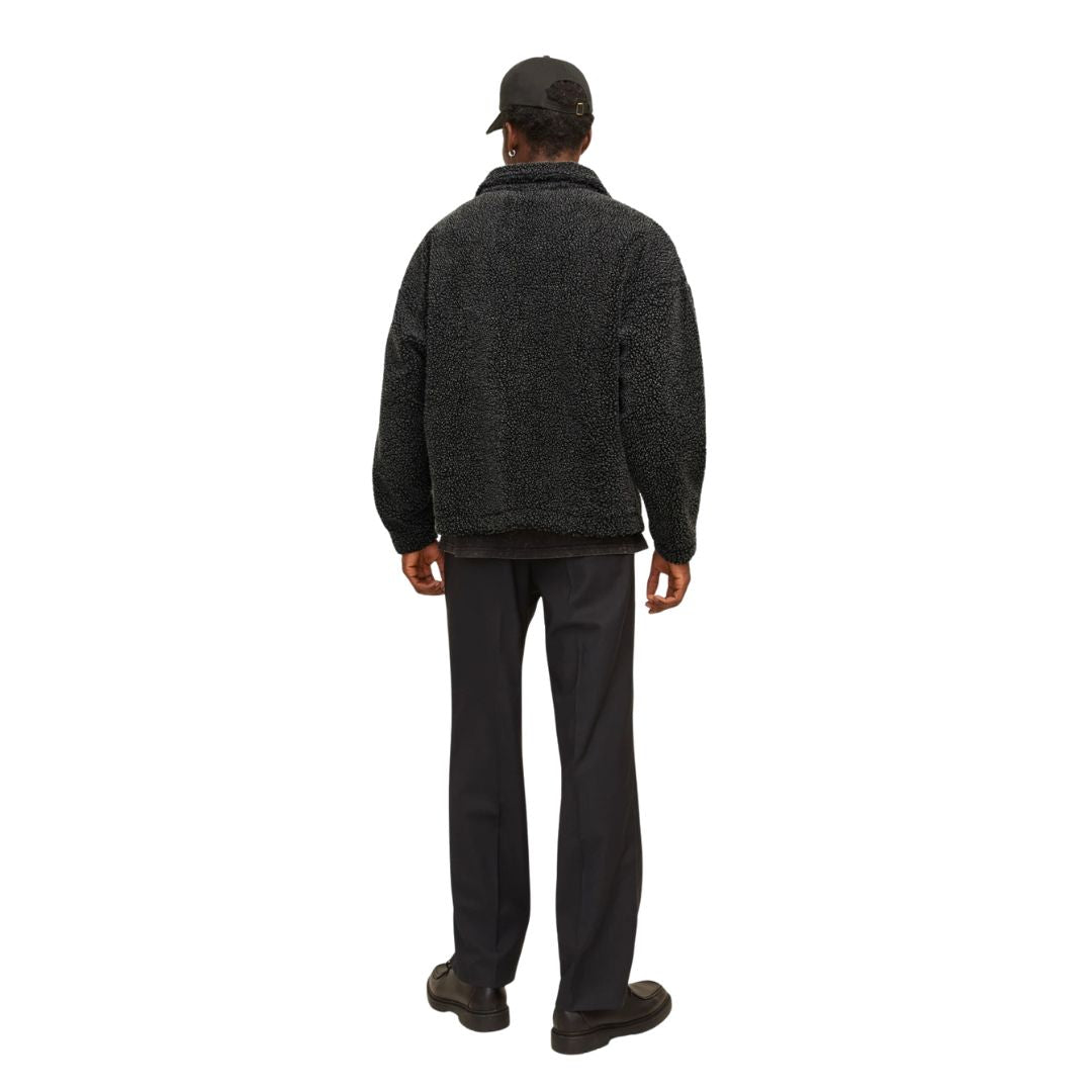 Jack&Jones Férfi Jorroxbury Teddy Pulóver I Fekete