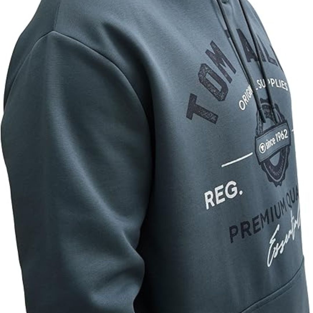 Tom Tailor férfi Pulóver | Sötétzöld