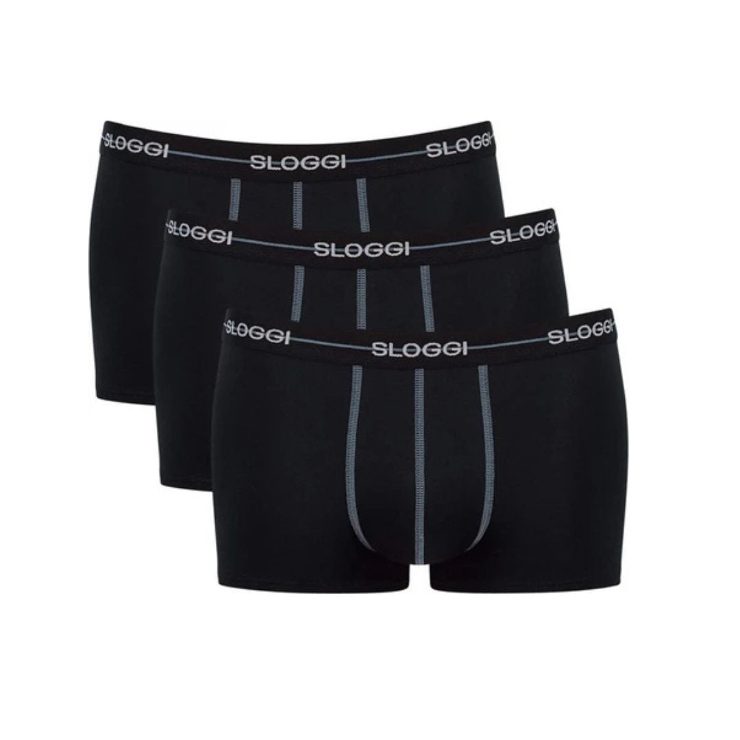 Sloggi Férfi 3db Start Boxer | Fekete