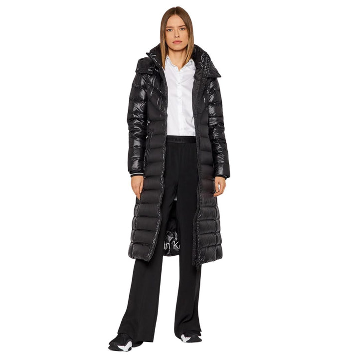 Calvin Klein Maxi Coat | Fekete
