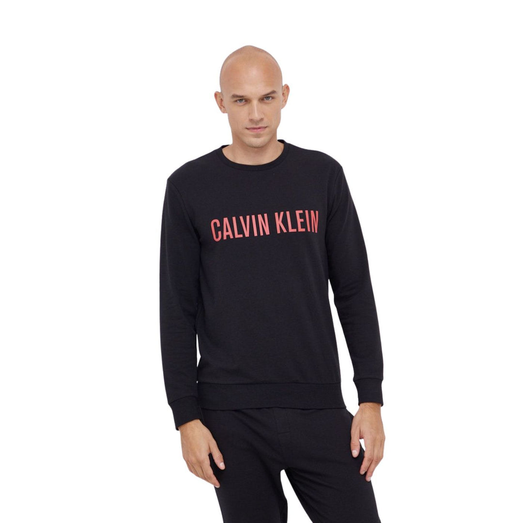 Calvin Klein Fekete Pizsama Felső