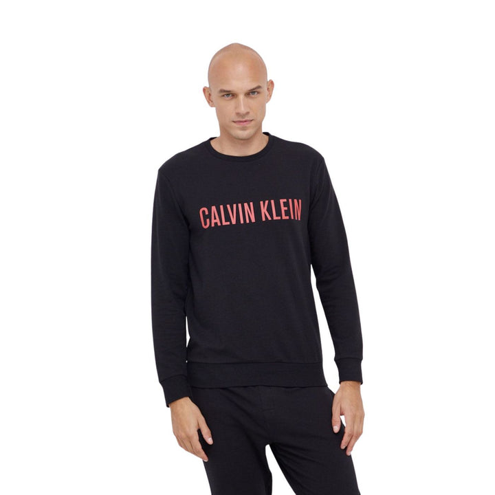 Calvin Klein Fekete Pizsama Felső