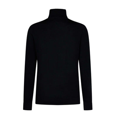 Calvin Klein férfi Merino RWS Turtle Pulóver | Fekete