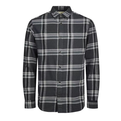 Jack&Jones Férfi Check Twill Ing I Fekete