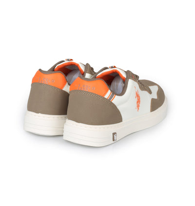 U.S. Polo Assn. Férfi Bent SNEAKER | Fehér