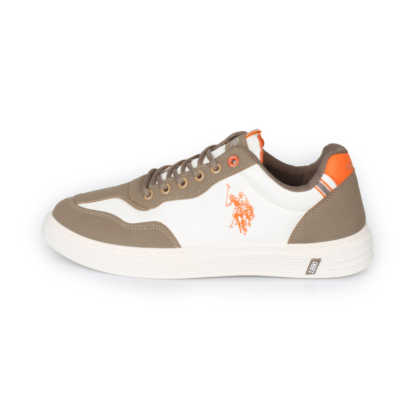 U.S. Polo Assn. Férfi Bent SNEAKER | Fehér
