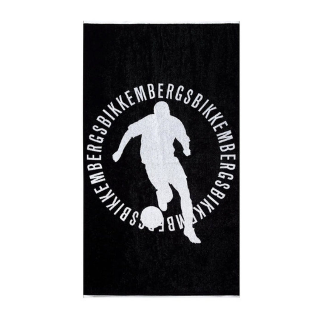 Bikkembergs Pupino Strandtörölköző | Fekete Mintás
