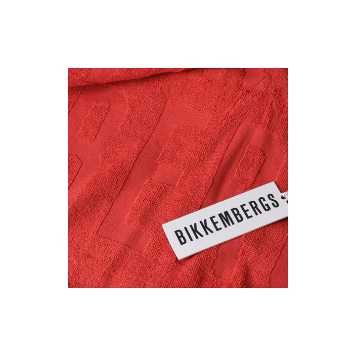 Bikkembergs Pupino Strandtörölköző |  Piros Mintás