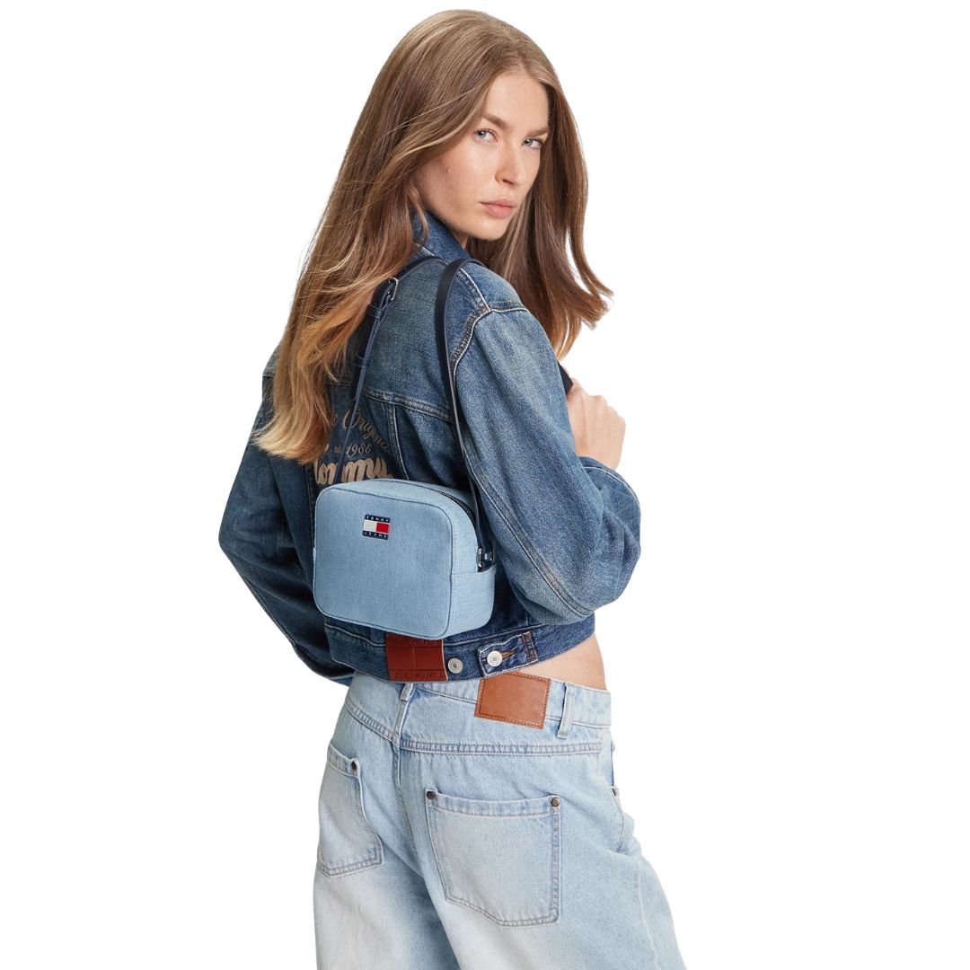 Tommy Hilfiger Női Keresztpántostáska I Denim