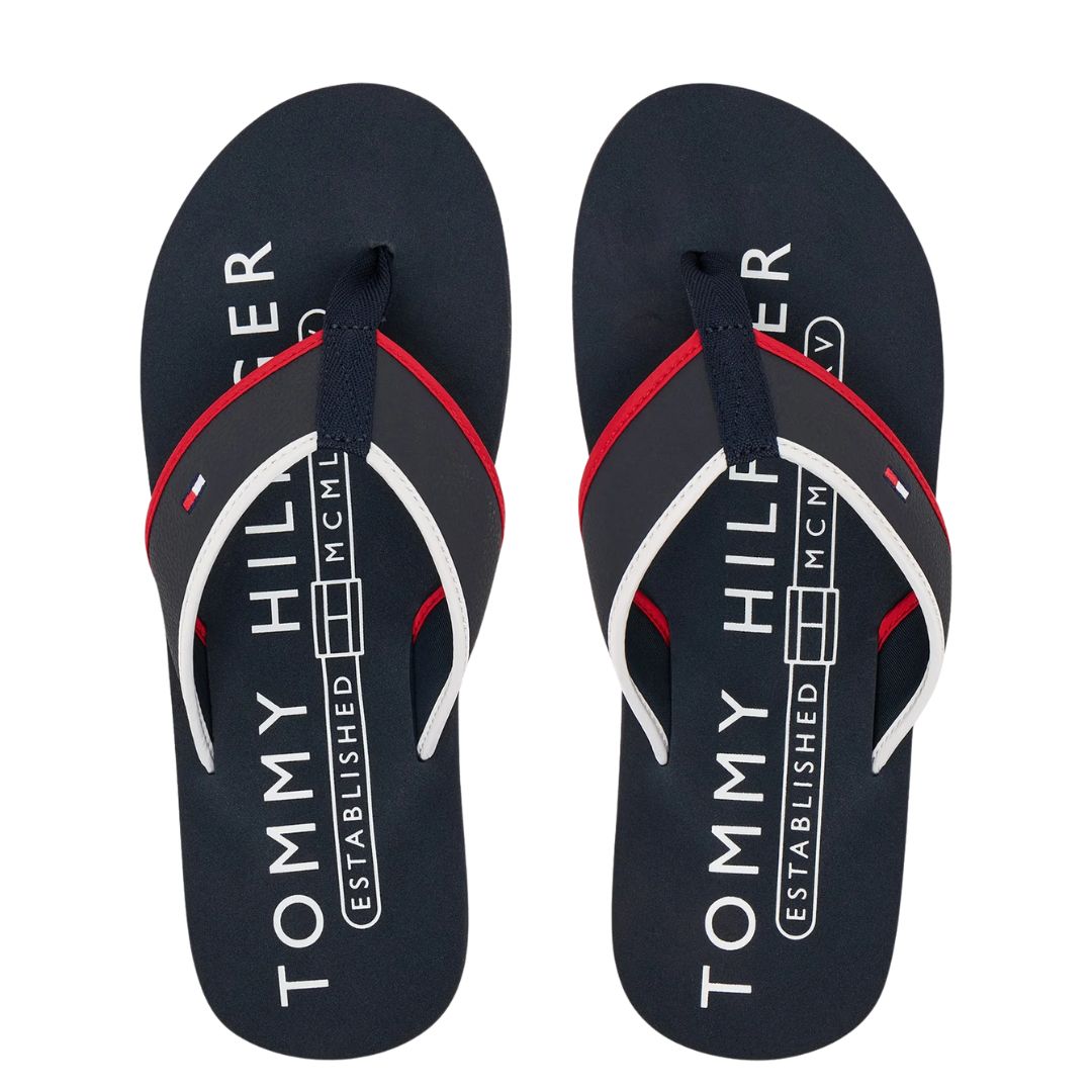 Tommy Hilfiger Férfi Papucs I Kék