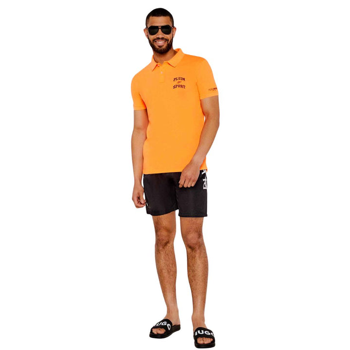 Plein Sport Swim Férfi Pólóing I Narancssárga