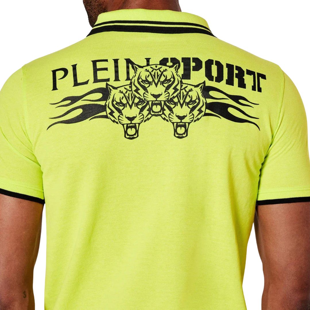 Plein Sport Swim Férfi Pólóing I Limezöld