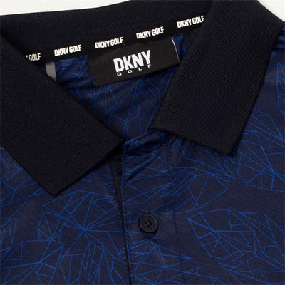 DKNY férfi Pólóing | Sötétkék Mintás