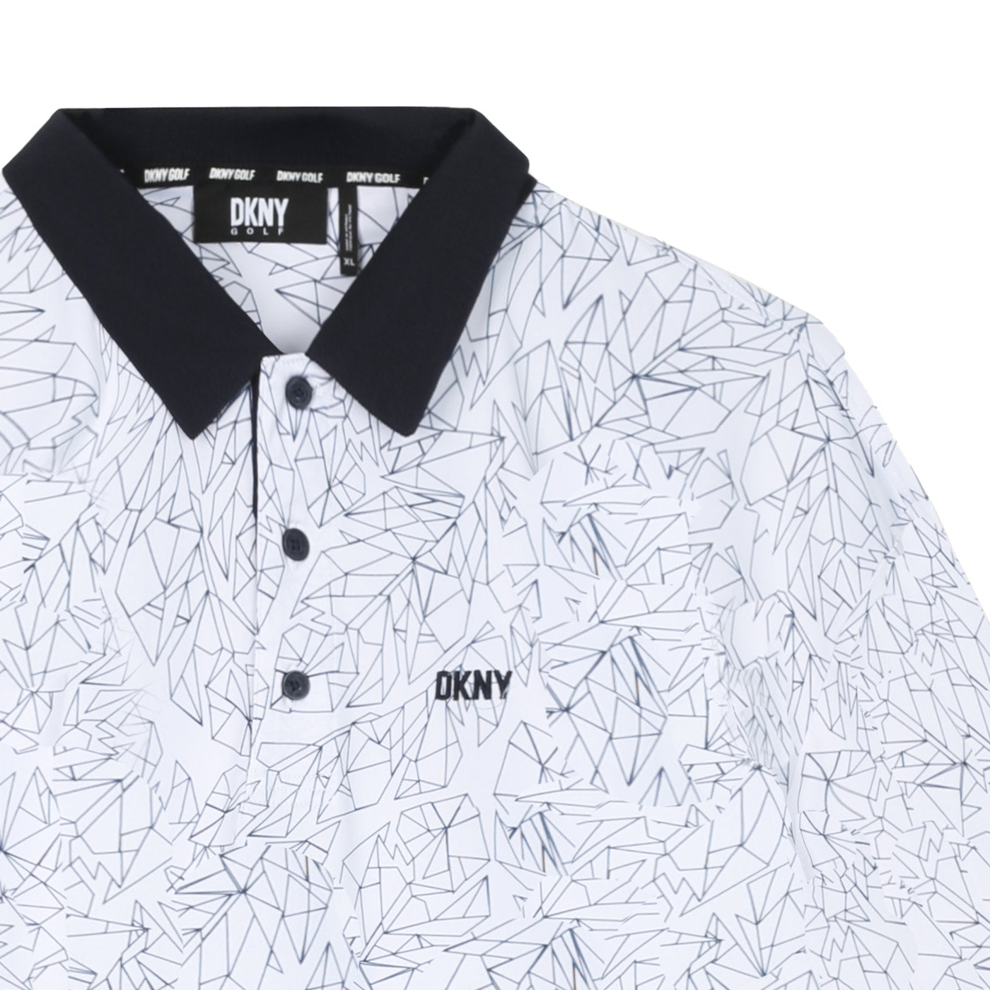 DKNY férfi Pólóing | Fehér Mintás