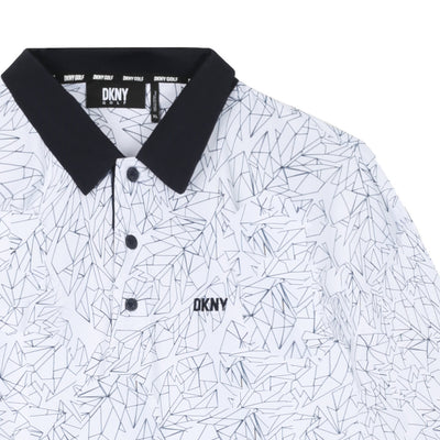 DKNY férfi Pólóing | Fehér Mintás