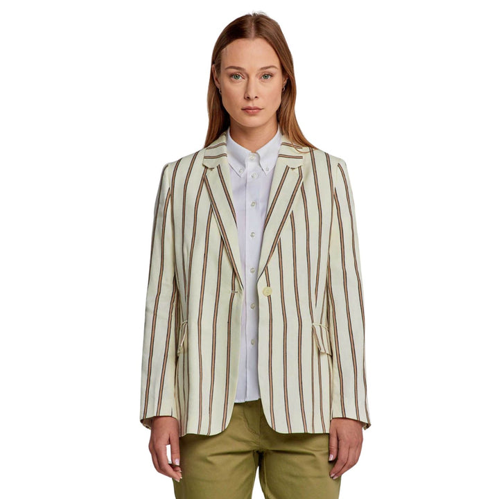 Gant női Blézer | Fehér mintás