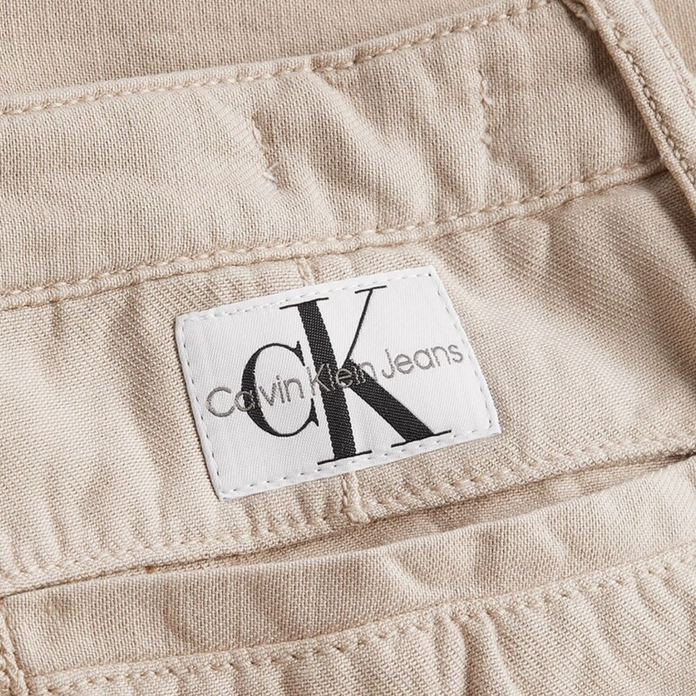 Calvin Klein Denim Medium Nadrág | Bézs