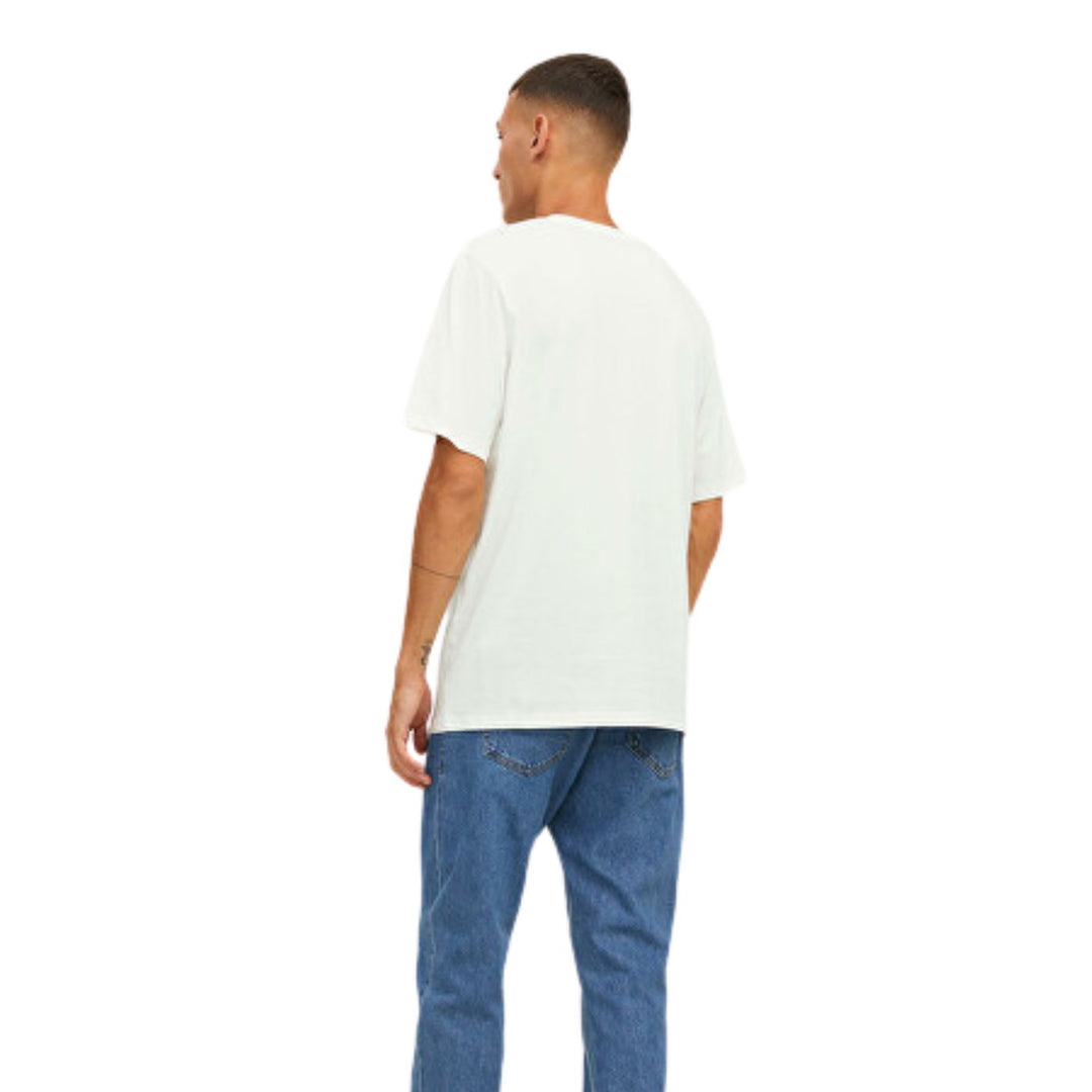 Jack and Jones Férfi JJElogo Tee SS O-neck Póló | Fehér