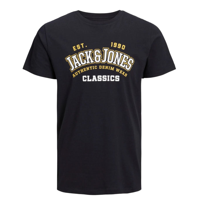 Jack and Jones Férfi JJElogo Tee SS O-neck  Póló | Sötétkék