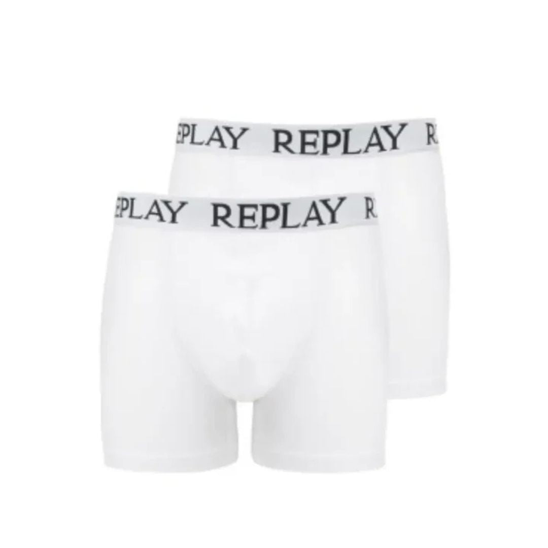 REPLAY Férfi Boxer Szett 2db Fehér