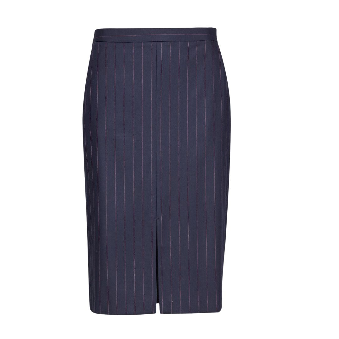 Gant Washable Pinstripe Szoknya | Sötétkék