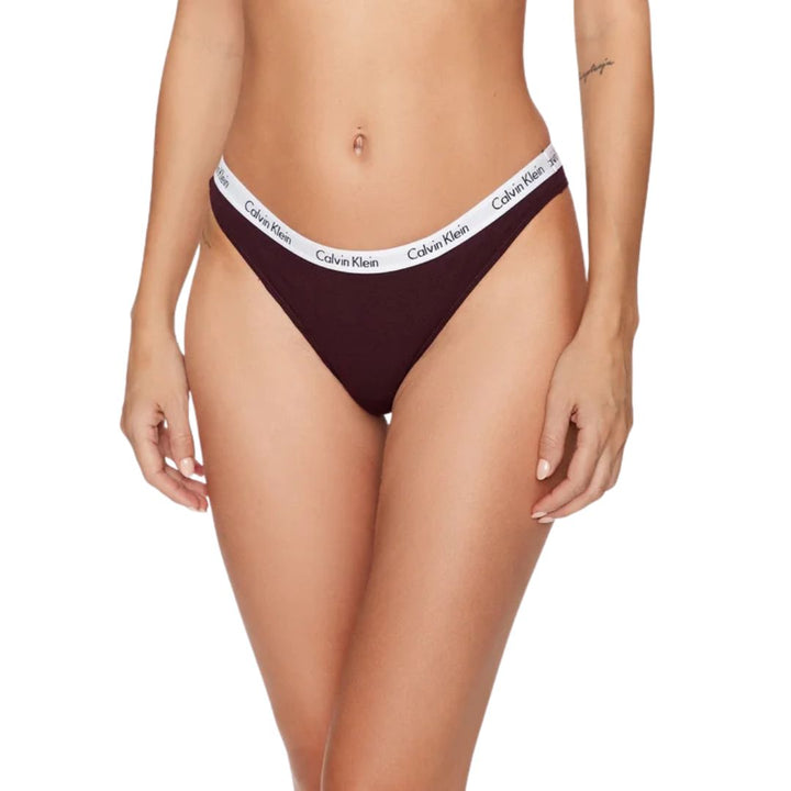Calvin Klein Női Thong Alsó I Barna