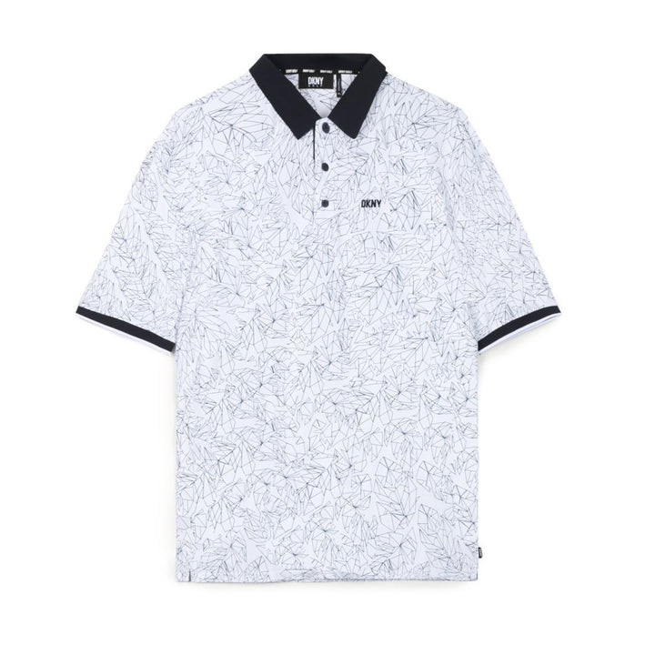 DKNY férfi Pólóing | Fehér Mintás