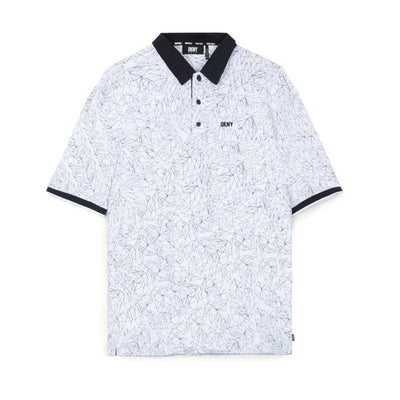 DKNY férfi Pólóing | Fehér Mintás