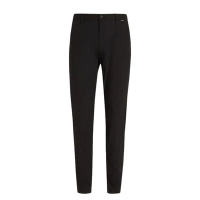 Calvin Klein Tech cotton Stretch Slim Nadrág | Fekete